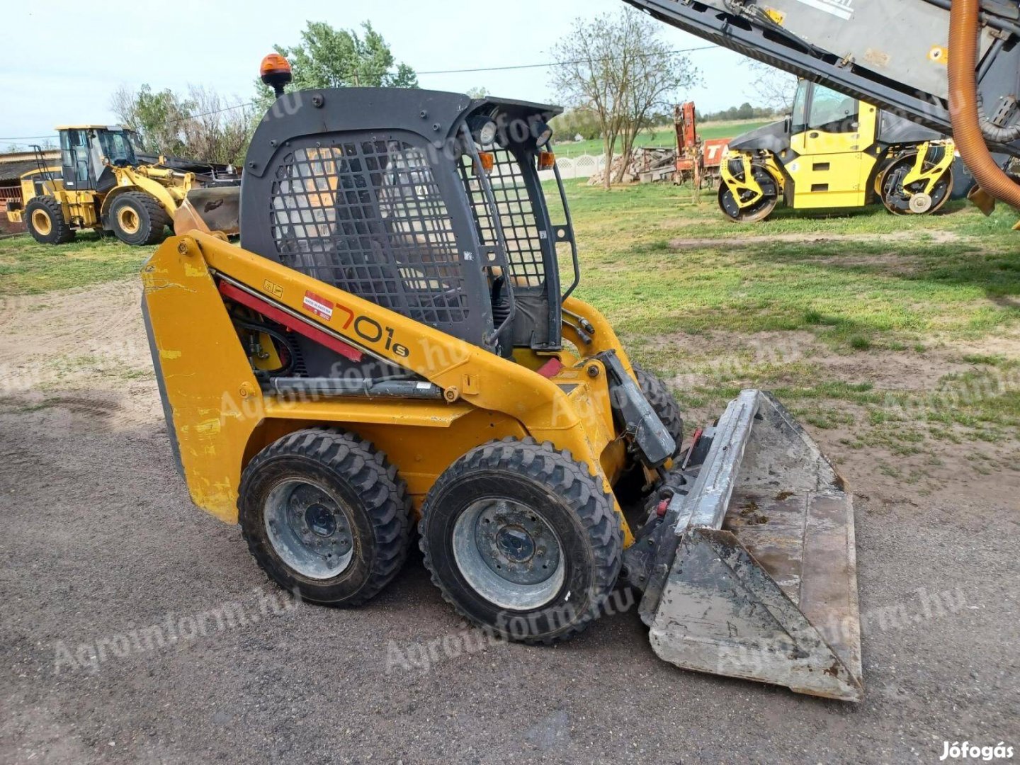 Wacker Neuson 701S típusú kompakt rakodógép