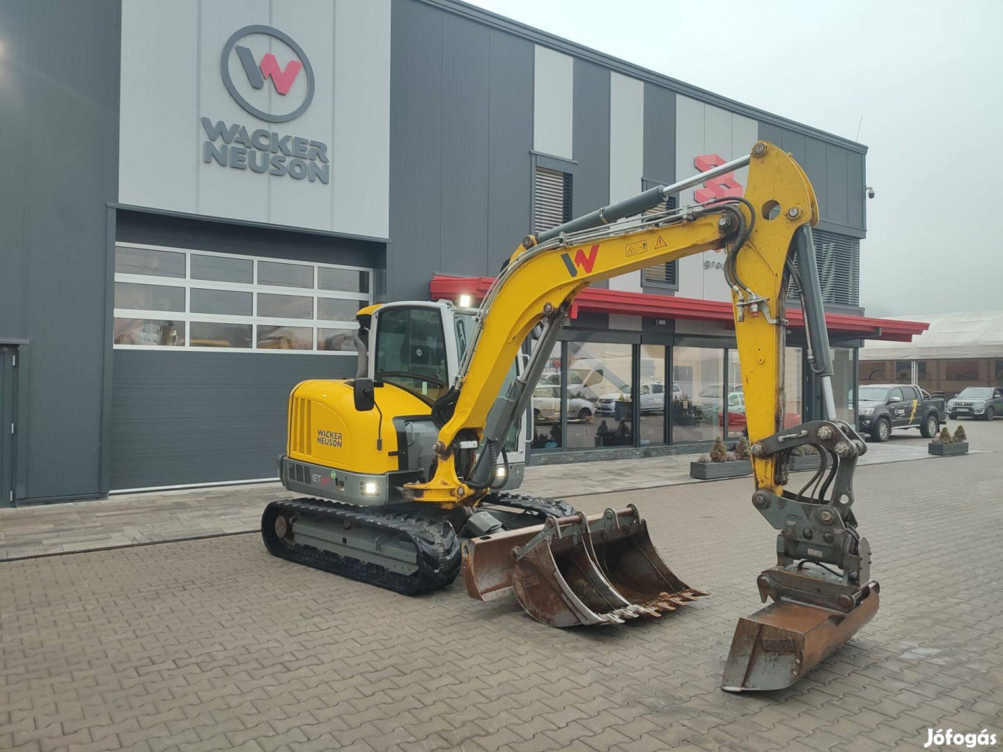 Wacker Neuson ET65 gumilánctalpas kotrógép