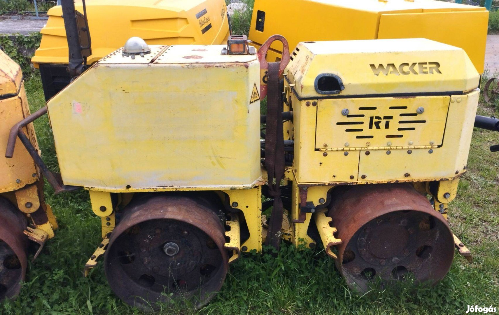 Wacker Neuson RT 820 juhlábhenger árokhenger vibróhenger