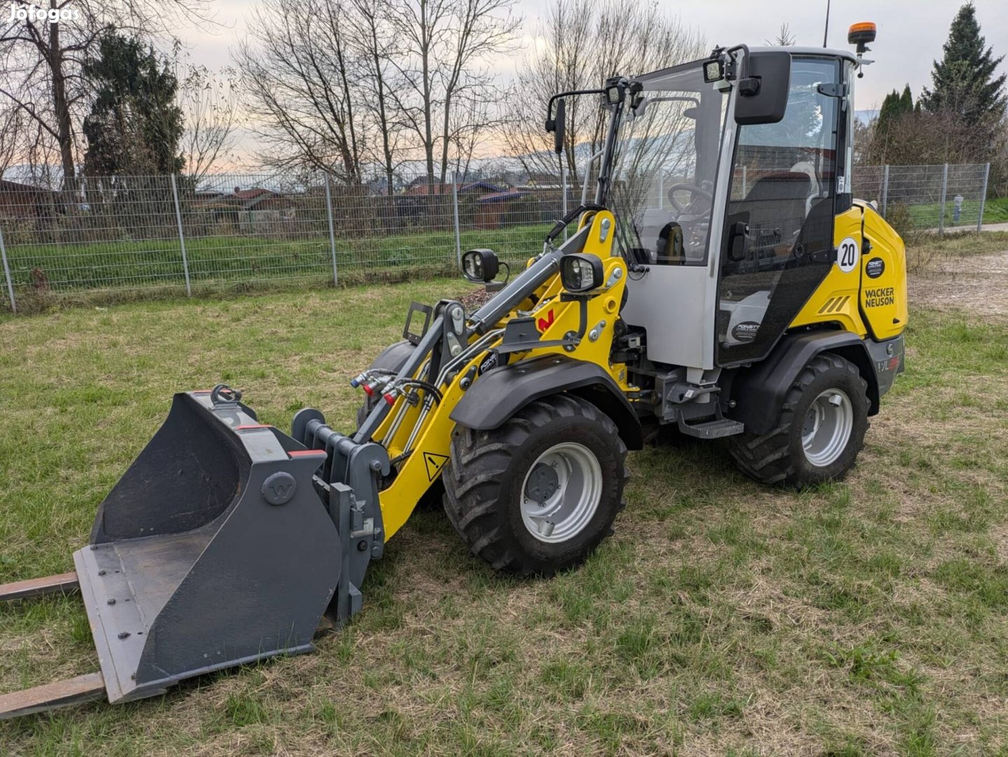 Wacker neuson WL28 homlokrakodó 