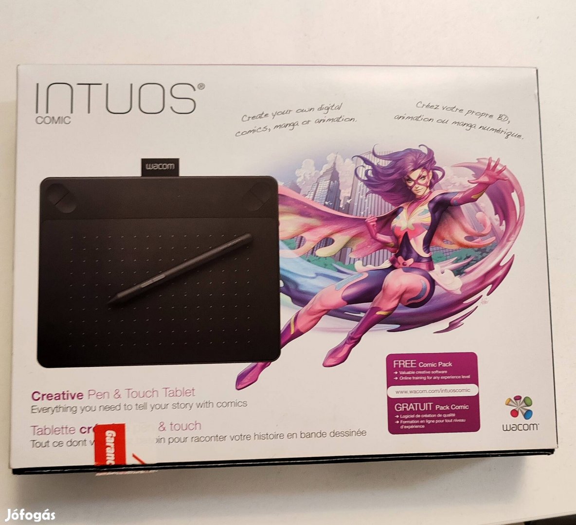 Wacom Intuos S rajztábla 