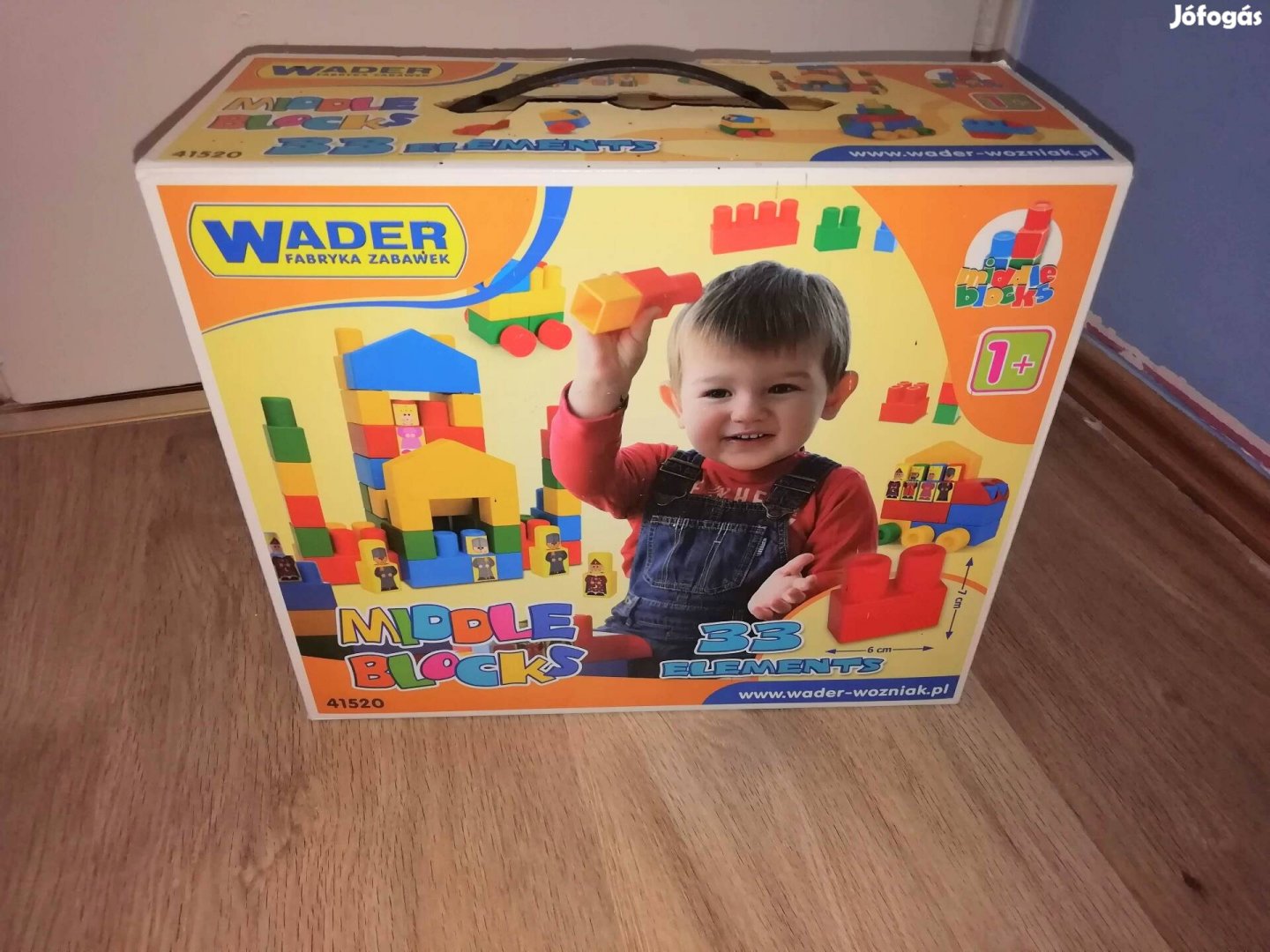 Wader Middle Blocks építőjáték 33 db-os