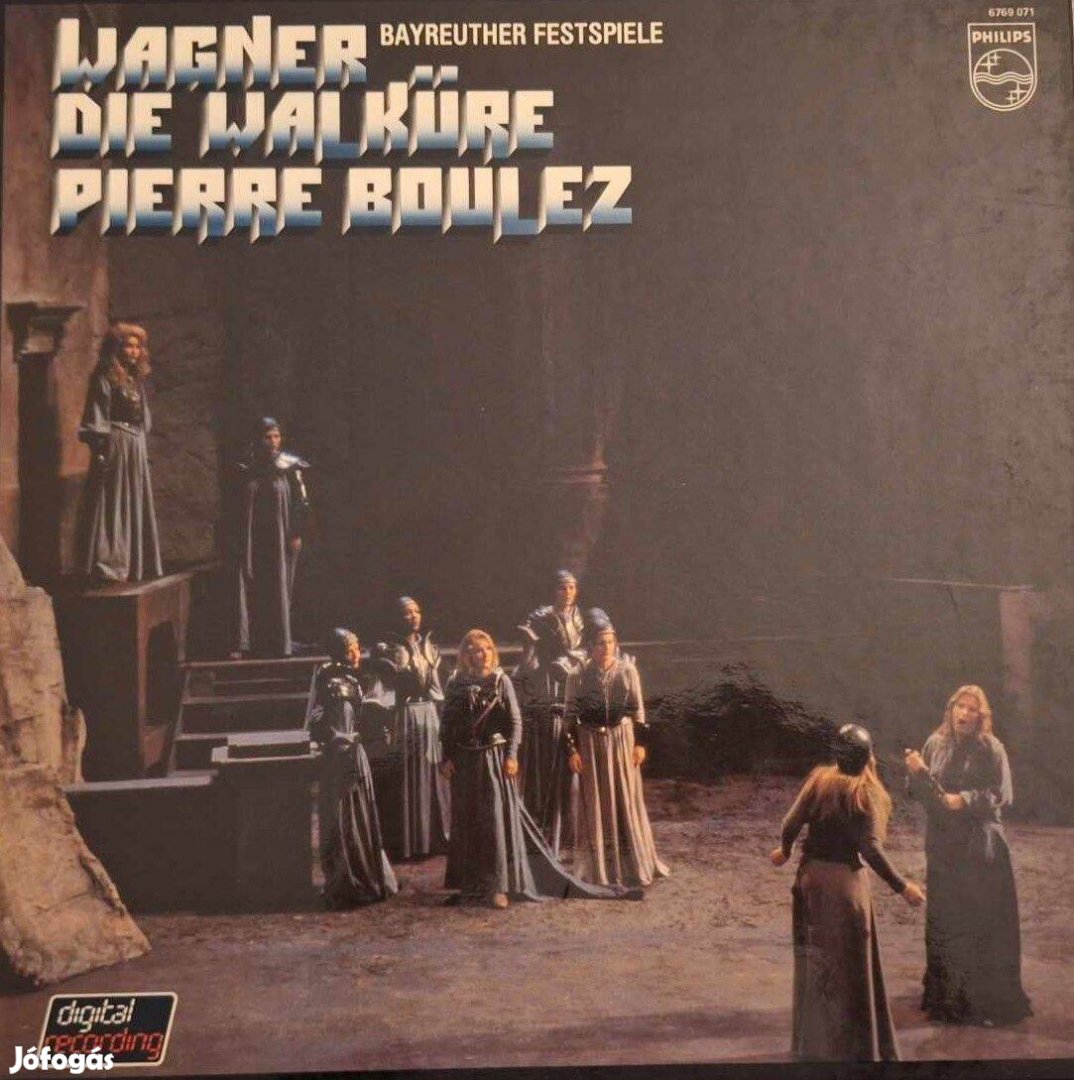 Wagner Walküre opera 4 LP