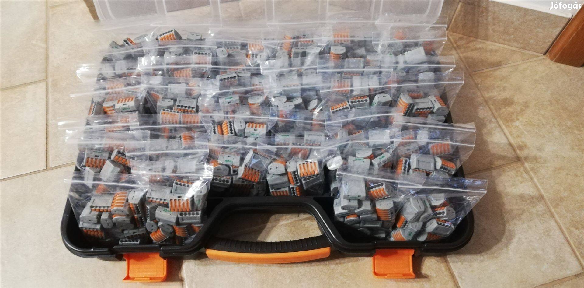 Wago 222-415 oldható karos vezeték kábel összekötő