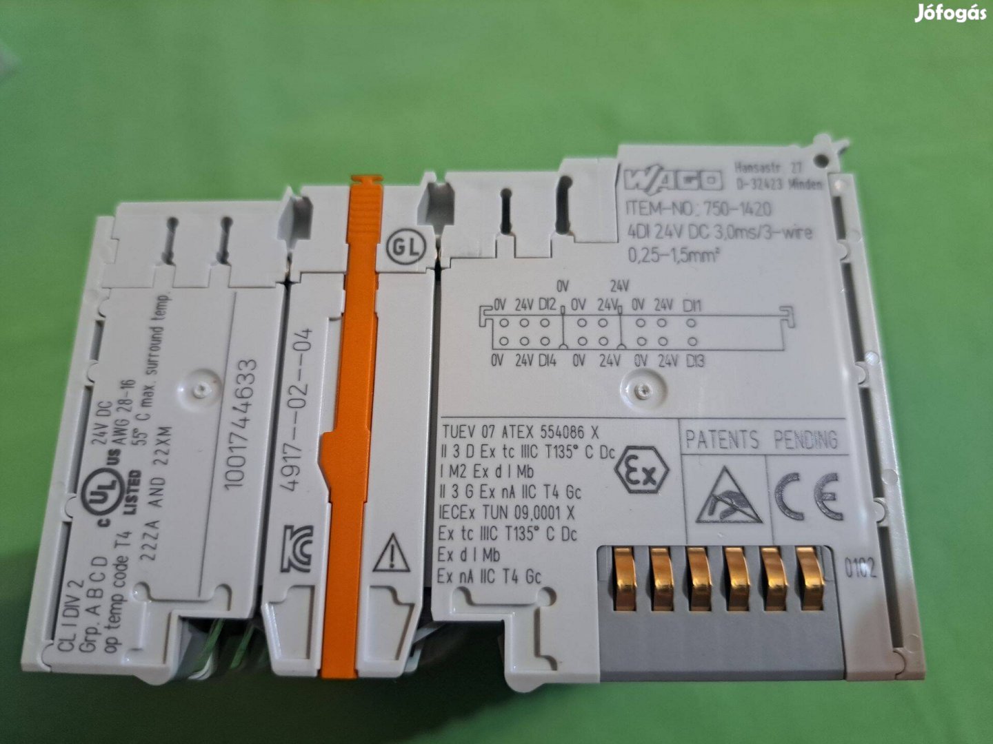 Wago PLC-modul 750-1420