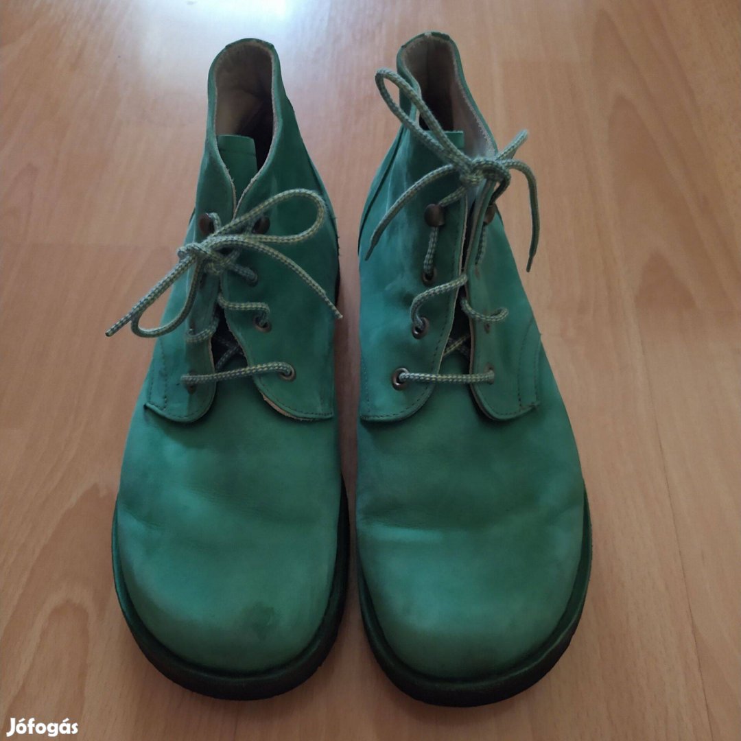 Waldviertler zöld női bőr cipő 40