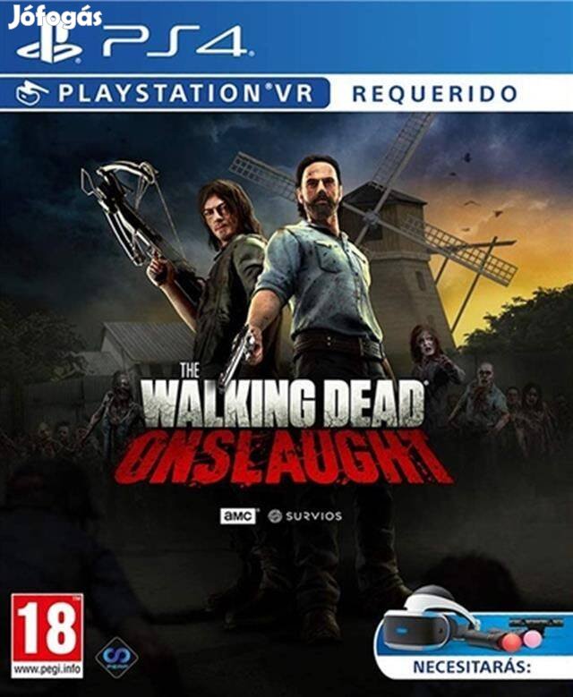 Walking Dead, The Onslaught (Psvr) PS4 játék