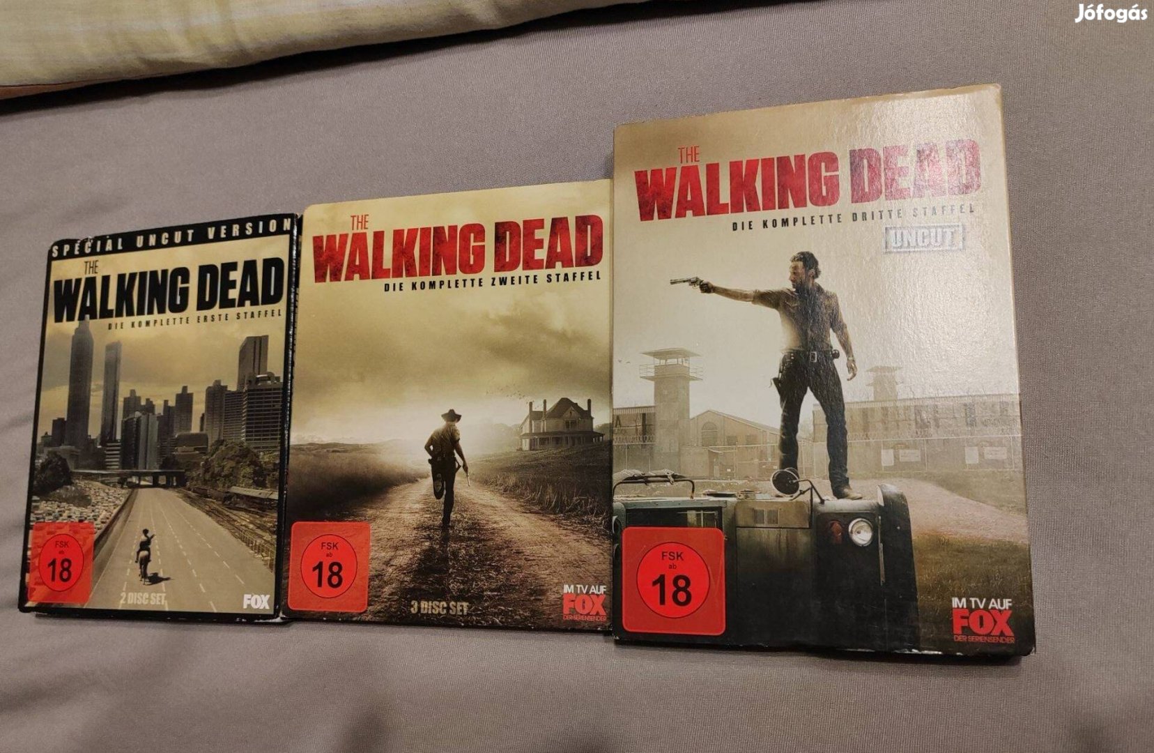 Walking Dead blu-ray, dvd