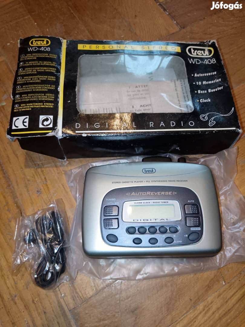 Walkman , trevi wd 408 , új !