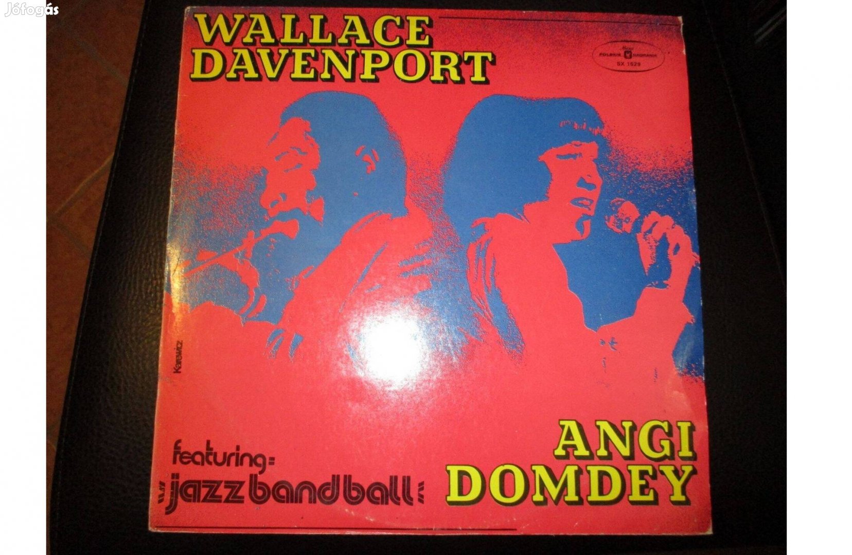 Wallace Davenport Angi Domdey bakelit hanglemez eladó