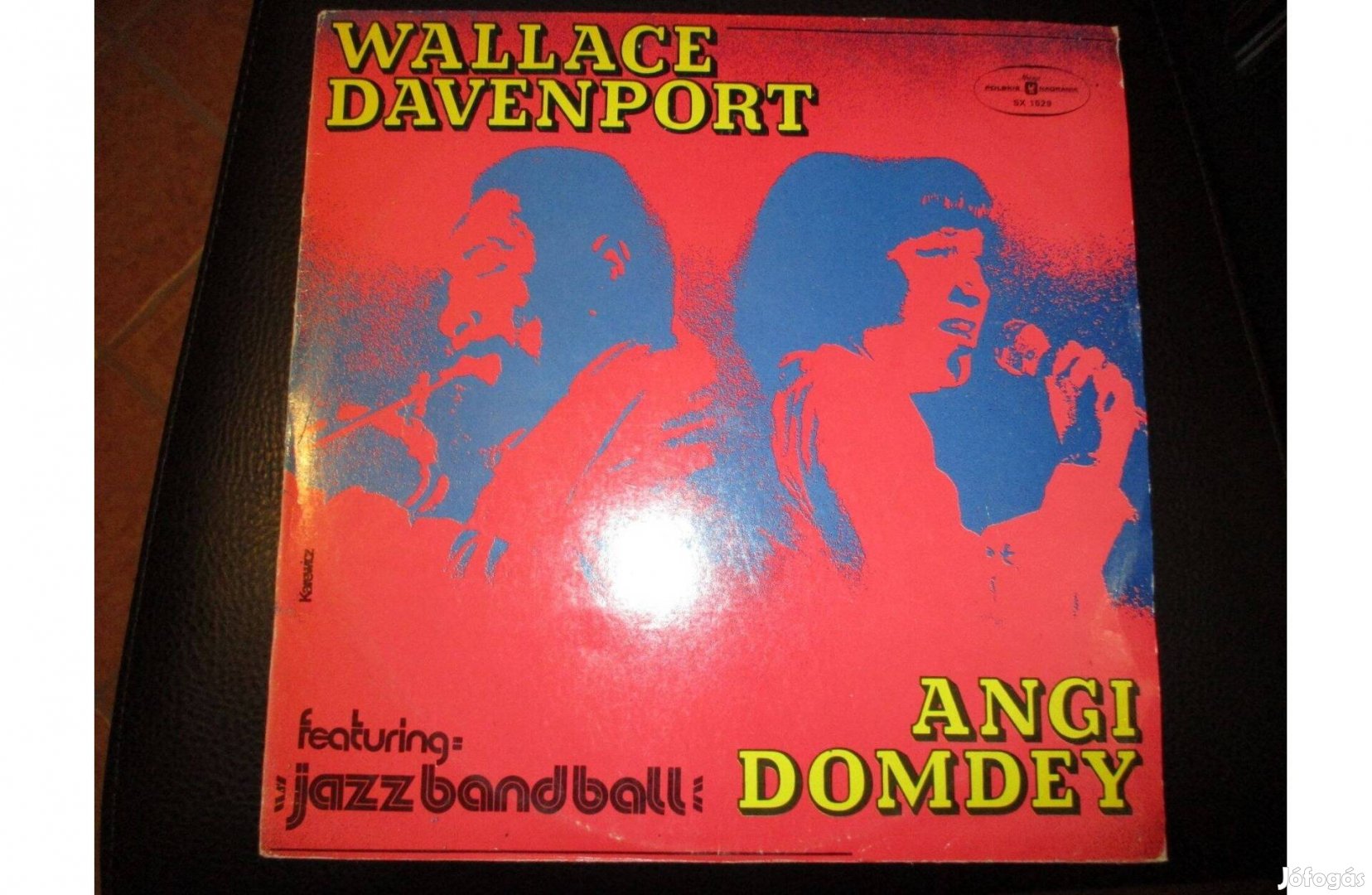 Wallace Davenport Angi Domdey bakelit hanglemez eladó