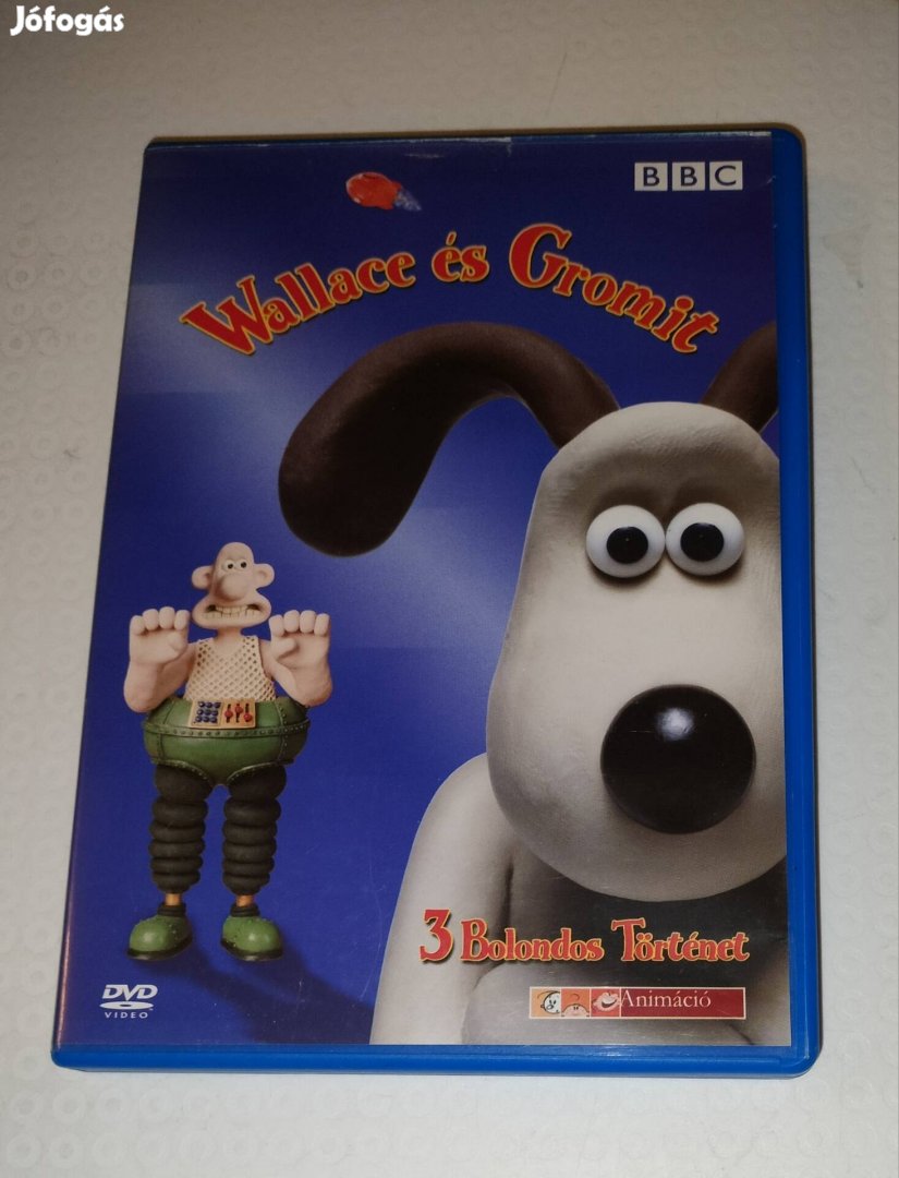 Wallace és Gromit dvd BBC 3 történet