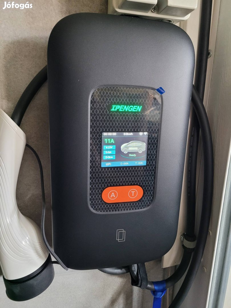 Wallbox 11KW elektromos autó töltő Wifi 3x16A 