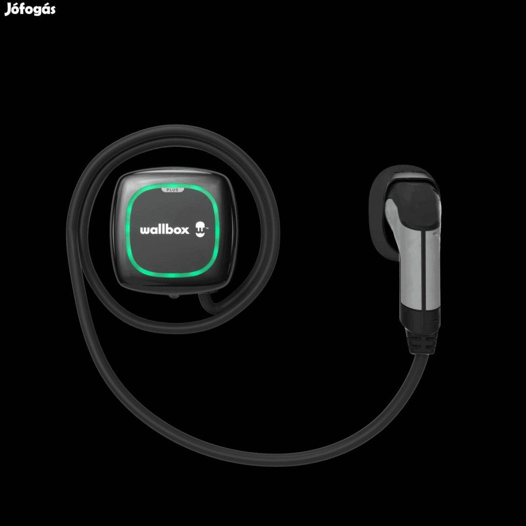 Wallbox Pulsar Plus fekete 5m 22kW - Elektromos autó töltő