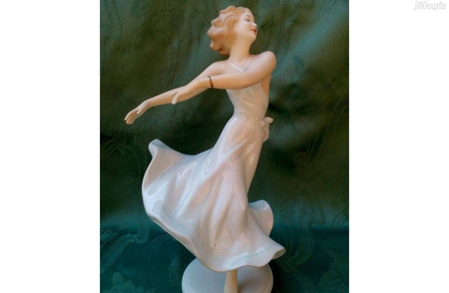 Wallendorf Hibátlan Balerina Porcelán Figura