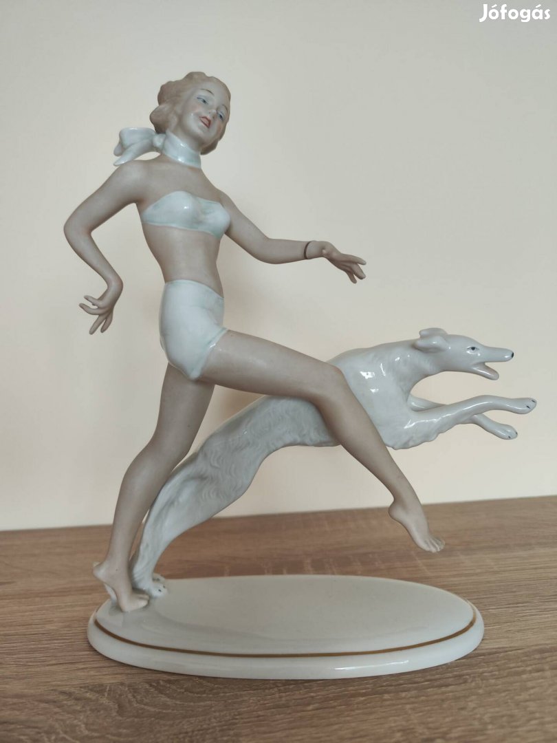 Wallendorf porcelán figura