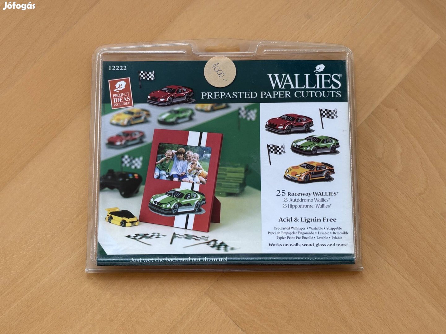 Wallies tapéta dekor készlet 12222 Autós új
