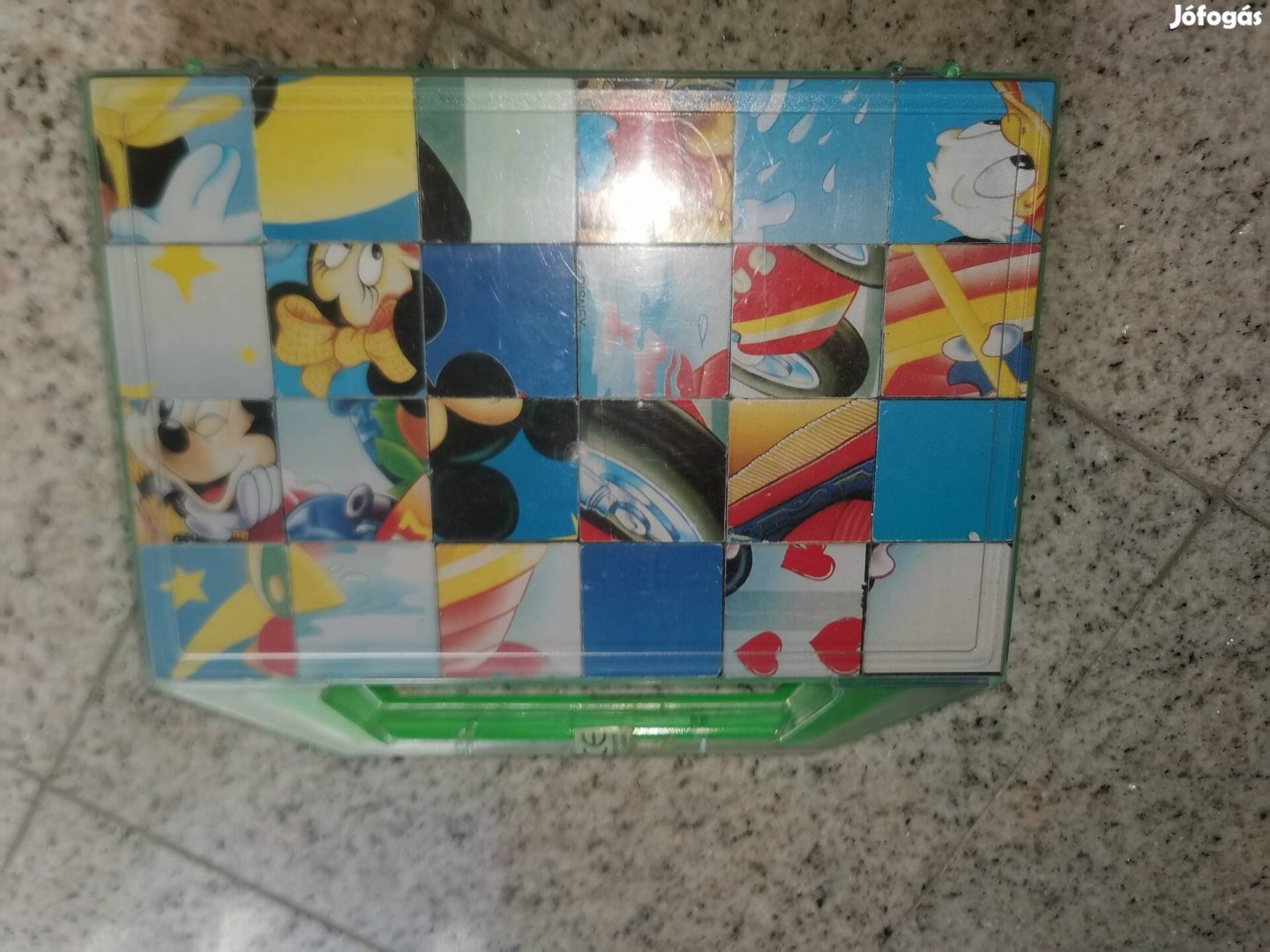 Walt Disney 24 darabos puzzle kockák, 3 éves kortól, dobozában
