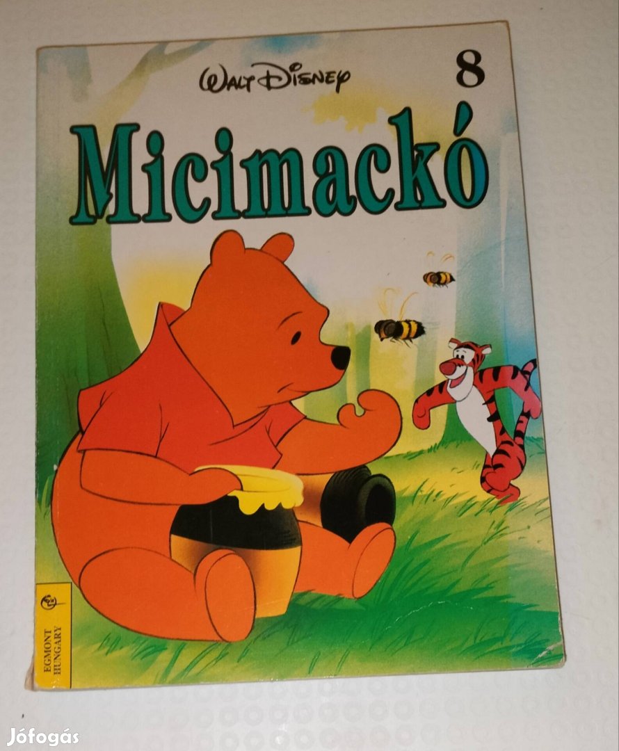 Walt Disney 8.  Micimackó 1996 Egmont könyv 