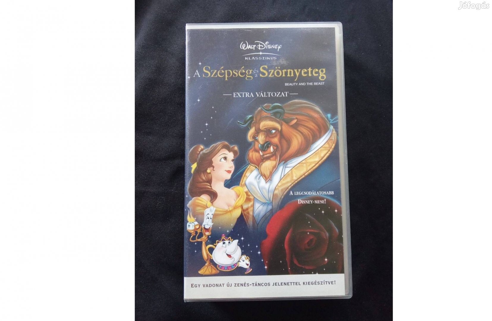 Walt Disney A szépség és a szörnyeteg eredeti VHS videokazetta