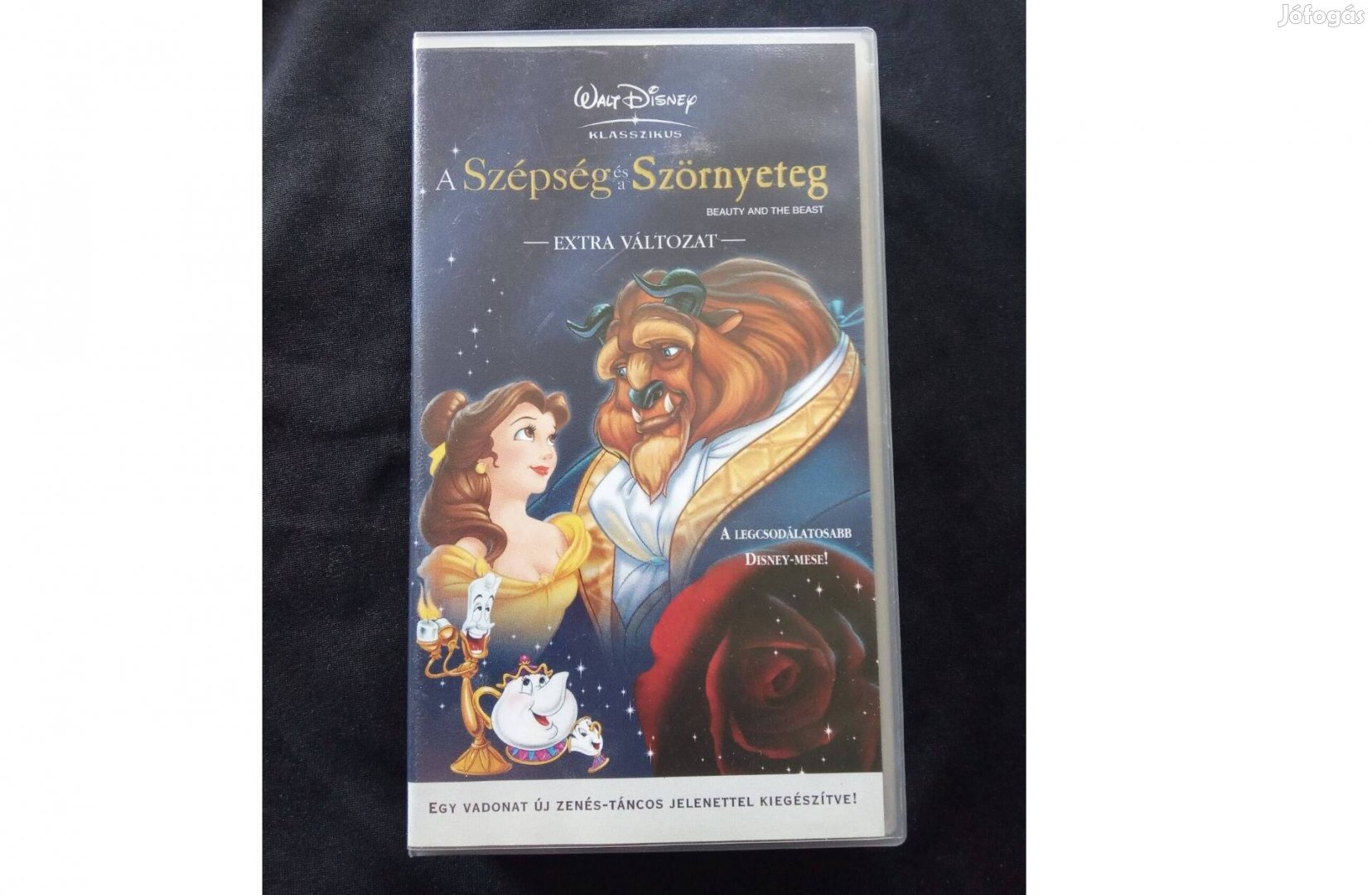 Walt Disney A szépség és a szörnyeteg eredeti VHS videokazetta