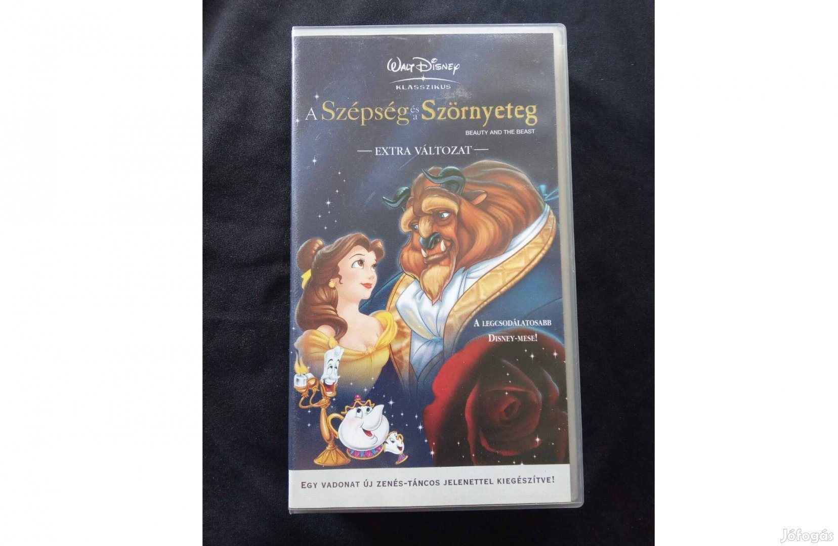 Walt Disney A szépség és a szörnyeteg eredeti VHS videokazetta