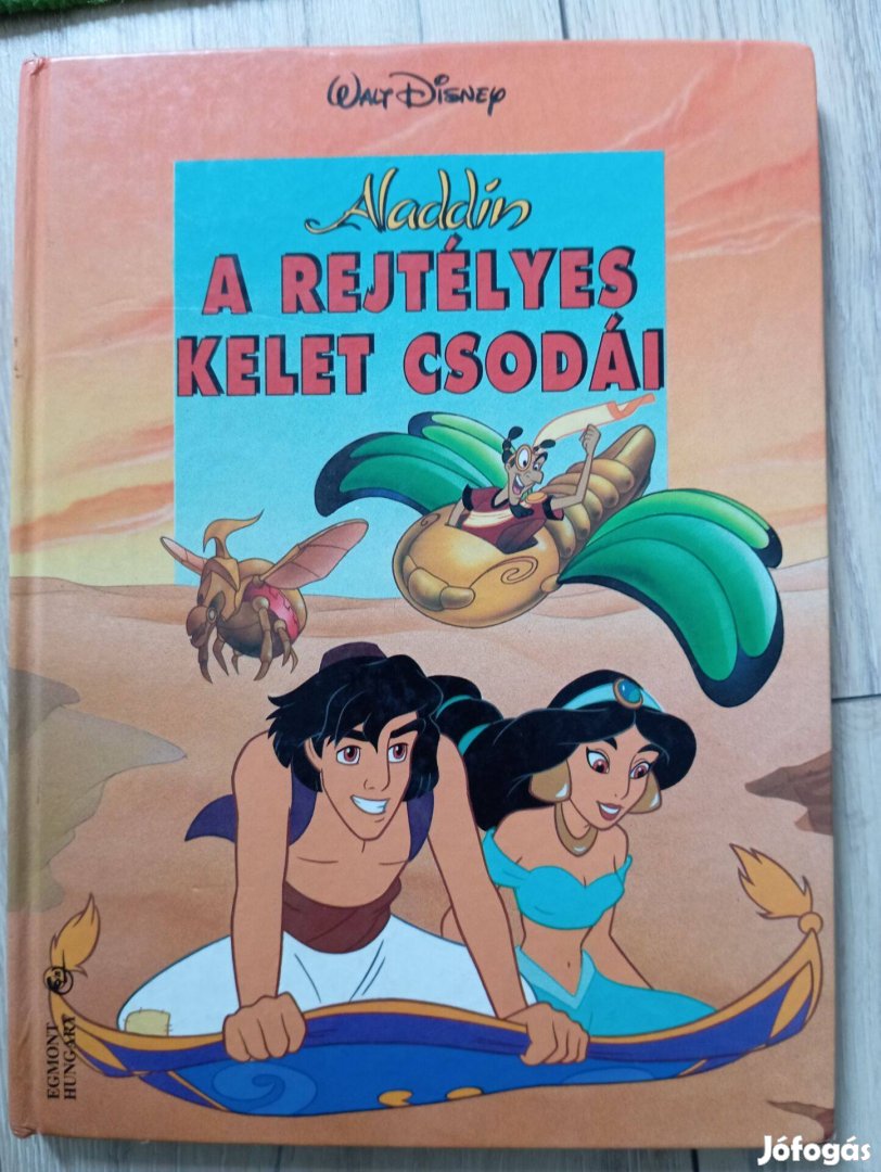 Walt Disney Aladdin a rejtélyes kelet csodái könyv