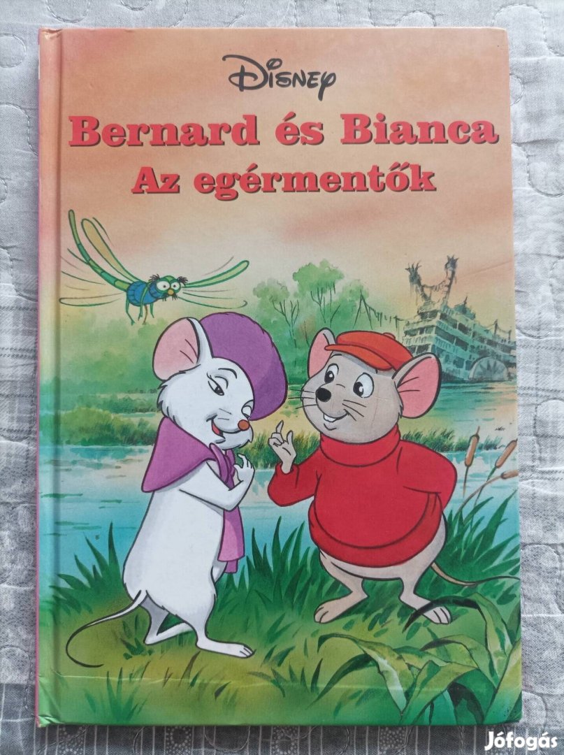 Walt Disney Bernard  és Bianca Az egermentők gyermekkönyv 