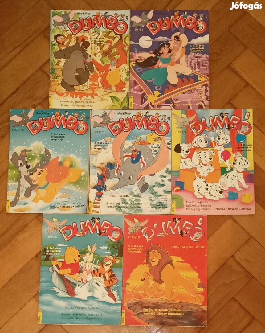 Walt Disney Dumbó magazinok