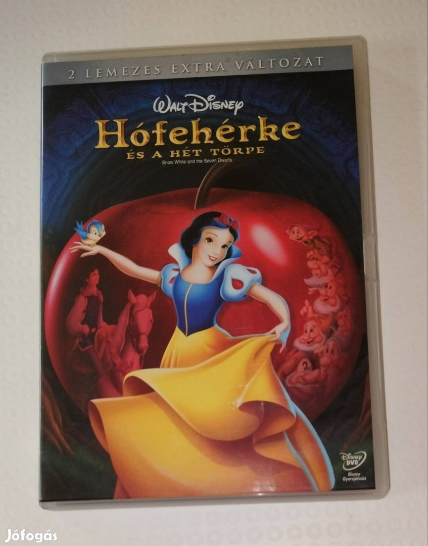 Walt Disney Hófehérke és a hét törpe dvd 2 lemezes 