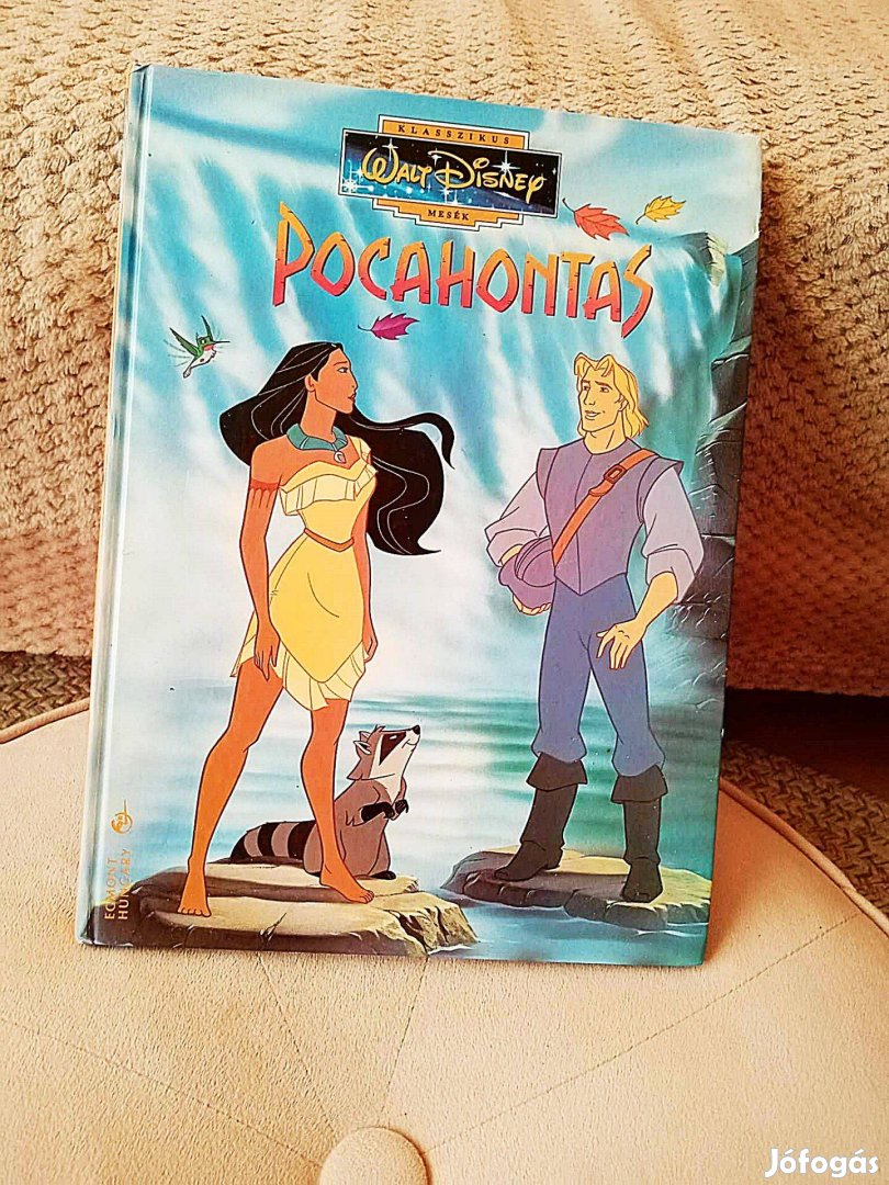 Walt Disney Pocahontas mesekönyv