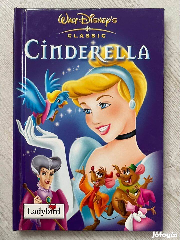 Walt Disney: Cinderella (Hamupipőke) angol nyelvű mesekönyv