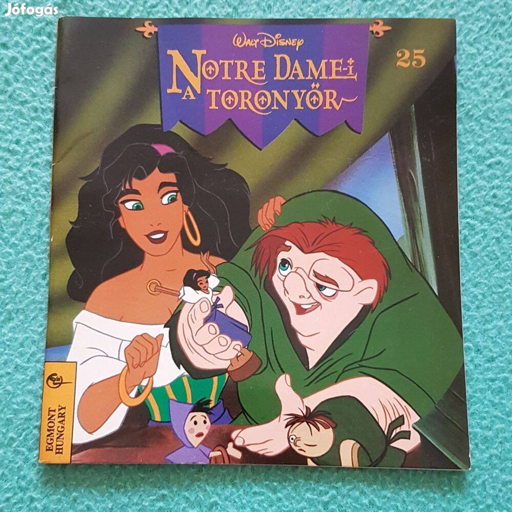 Walt Disney - A Notre Dame-i toronyőr könyv