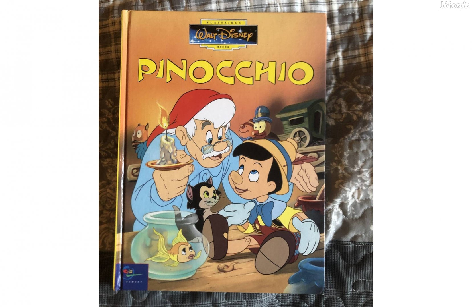 Walt Disney klasszikus sorozat mesekönyv Pinocchio 10000 Ft