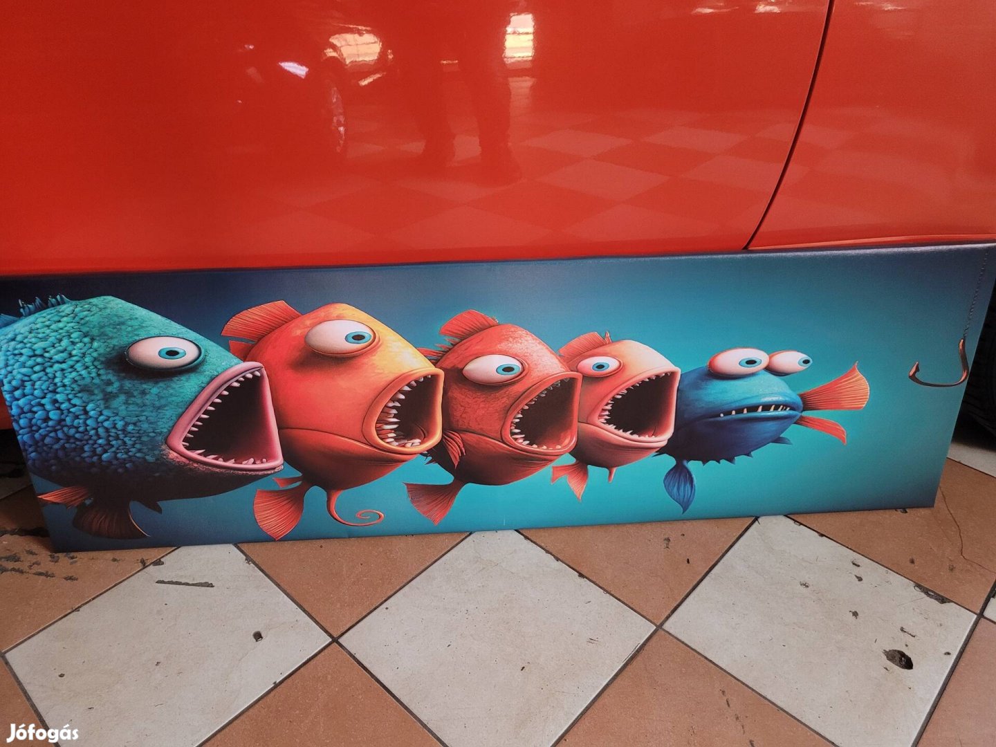 Walt Disney nyomtatott vászonkép, eladó.