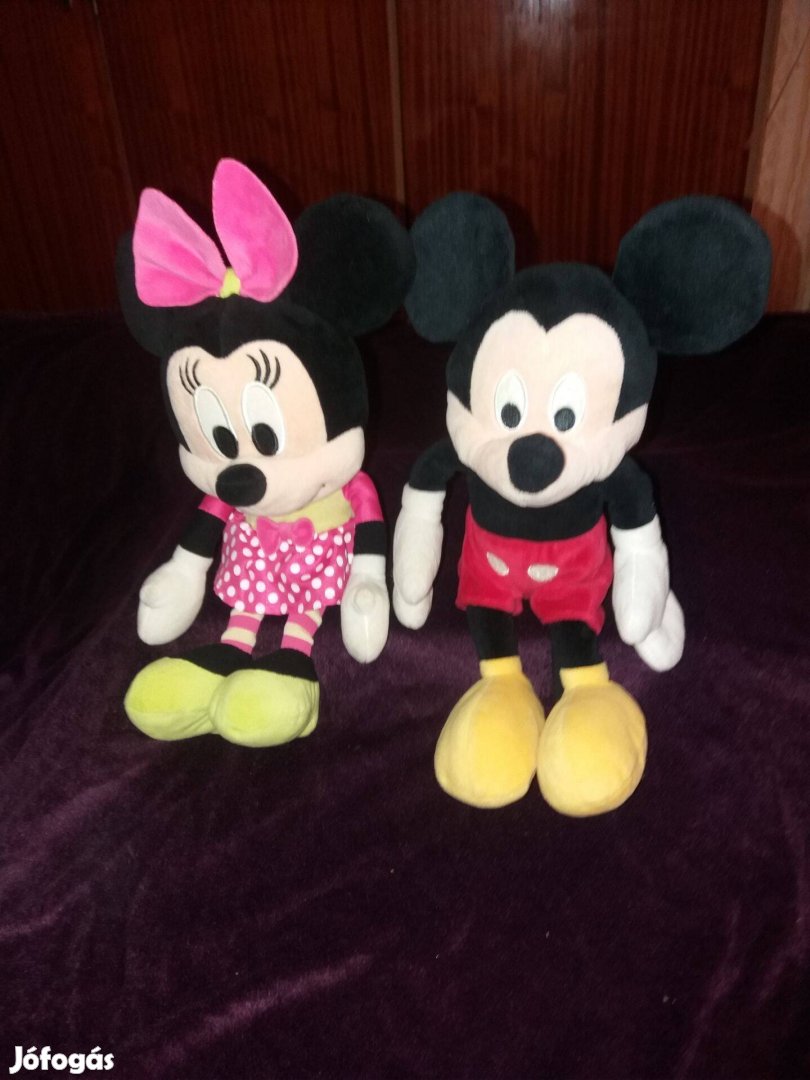 Walt Disney plüss figurák Mickey és Minnie