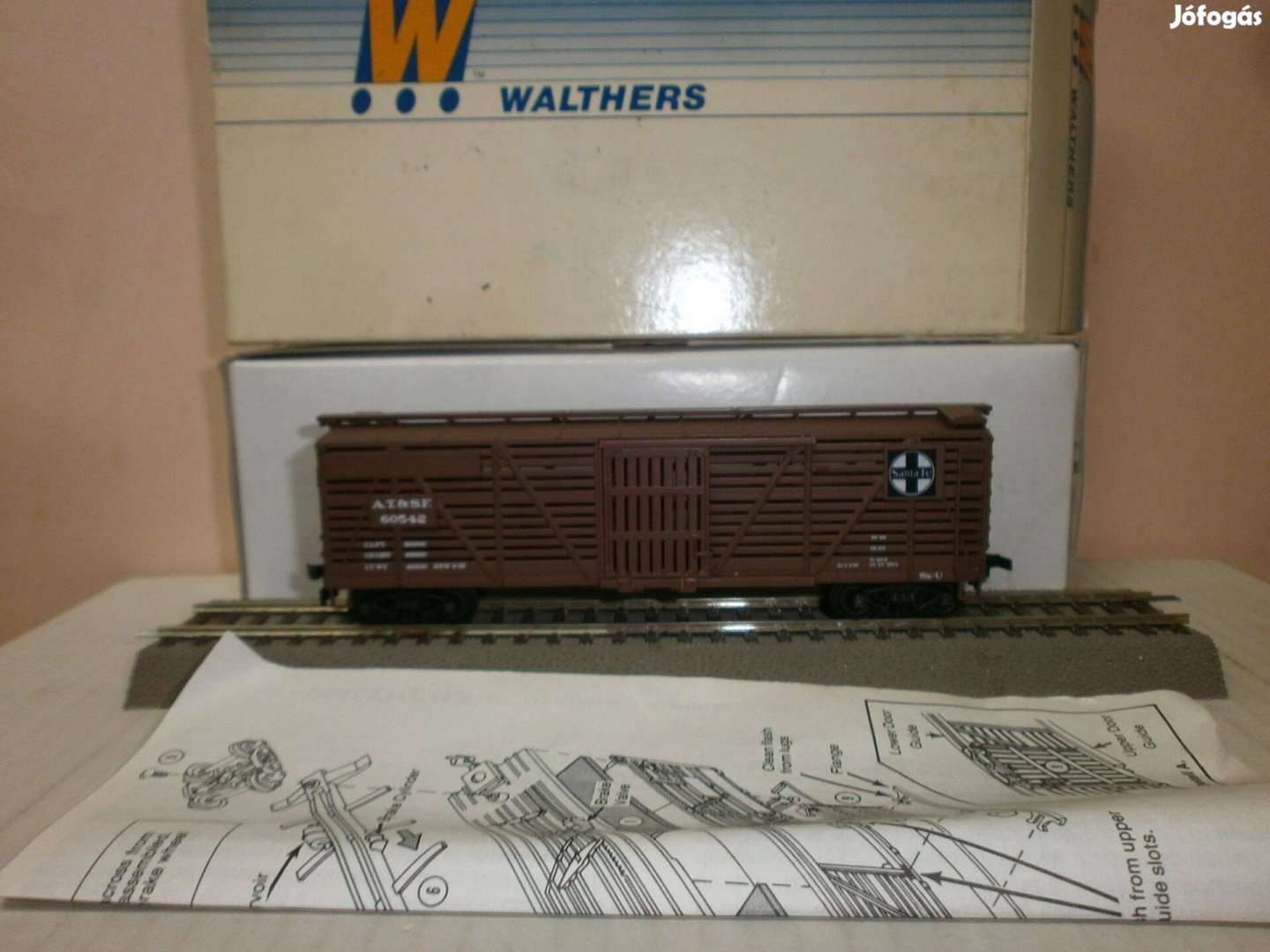 Walthers - Usa " Santa Fe" - stock car - H0