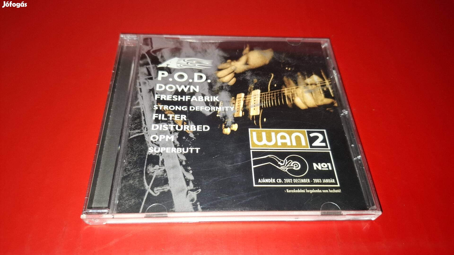 Wan2 Fesztivál P.O.D. Fresfabrik Disturbed Promo Cd 