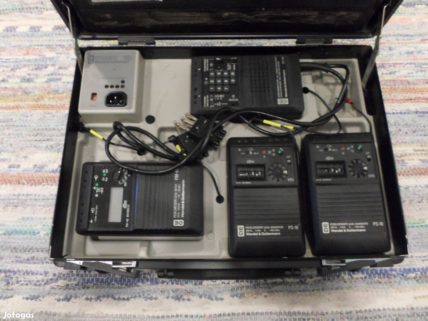 Wandel & Goltermann DMS-1 Data measuring set mérőkoffer műszer