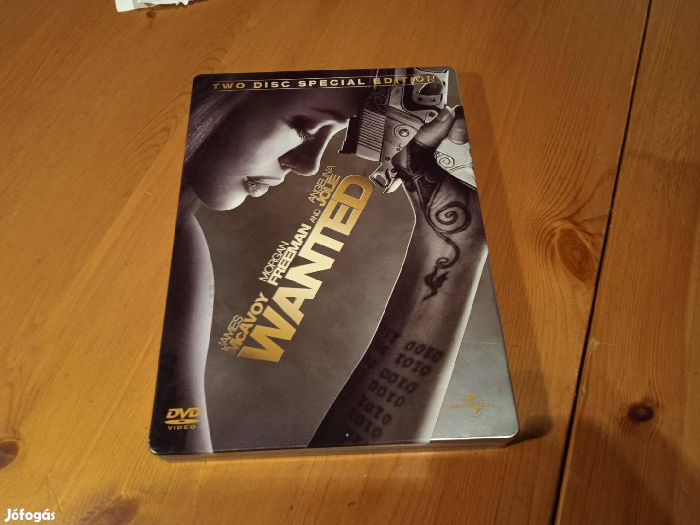 Wanted - eredeti, fémdobozos, dupla DVD