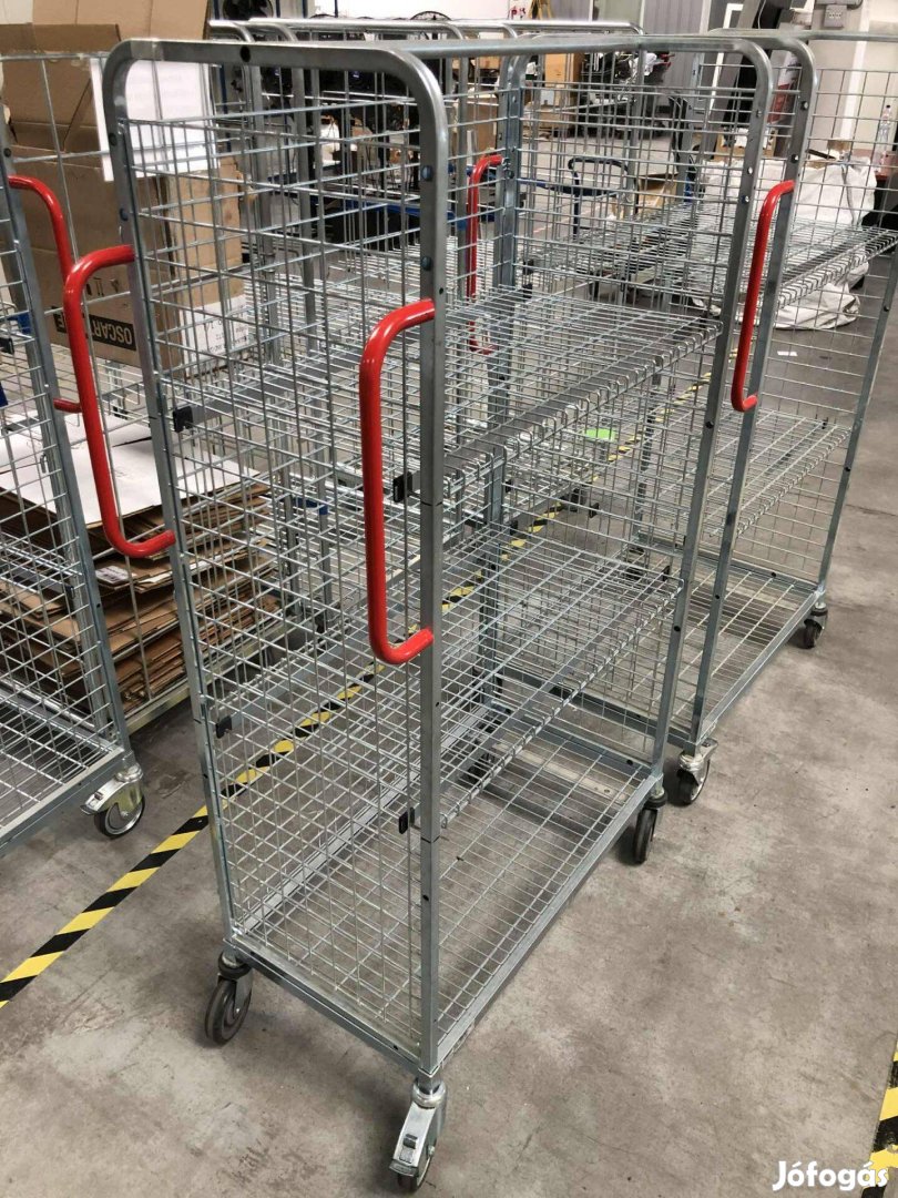 Wanzl komissiózó kocsi kt3 900 keskeny és széles kivitelben