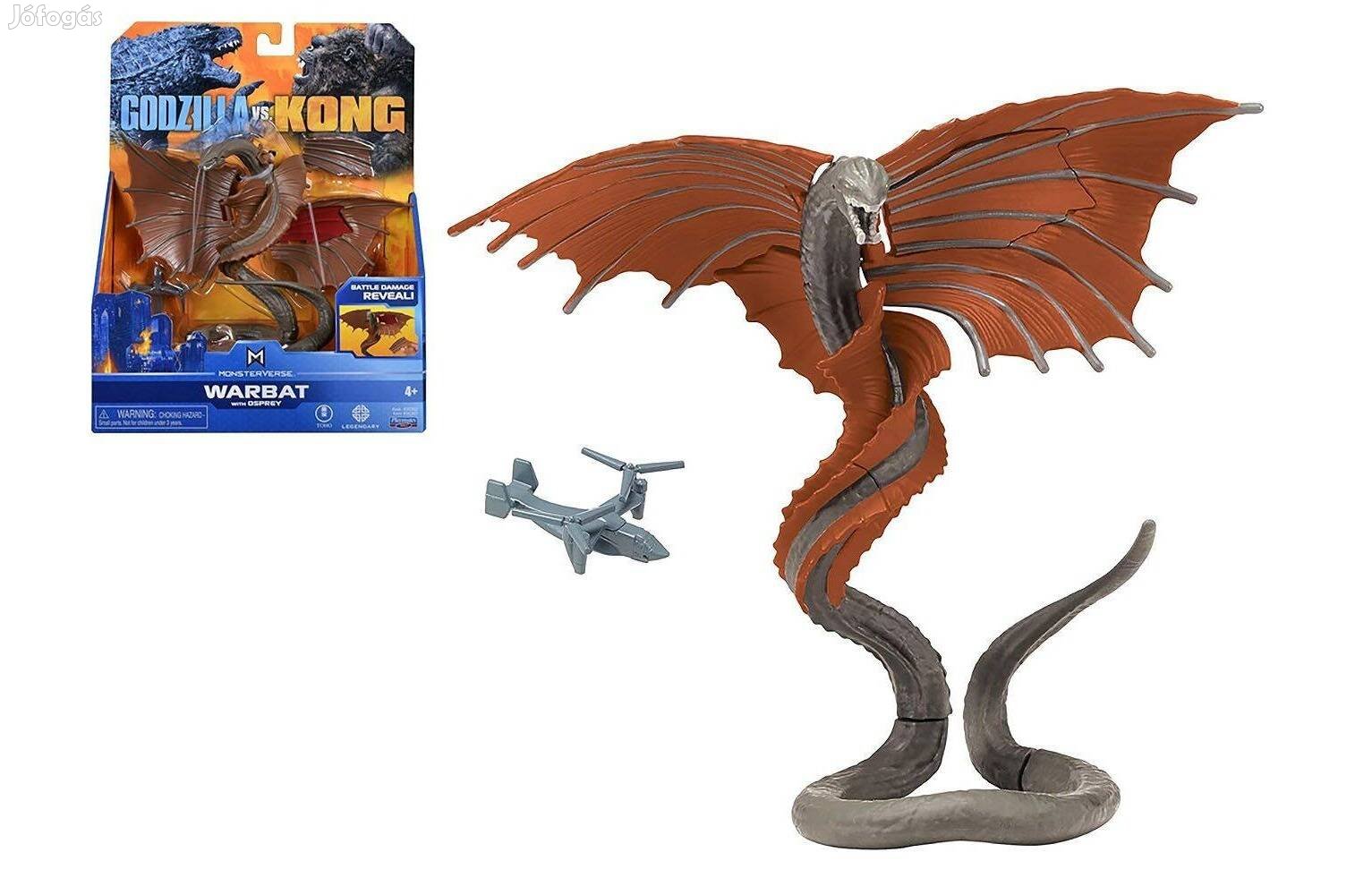 Warbat titán figura 15 cm Monsterverse