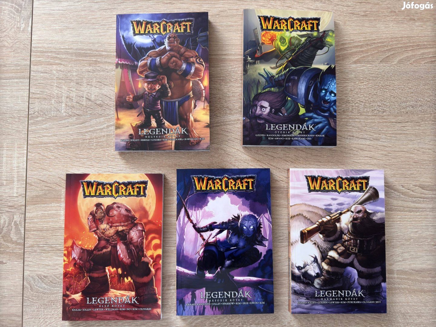 Warcaft - Legendák 1-5 manga képregény