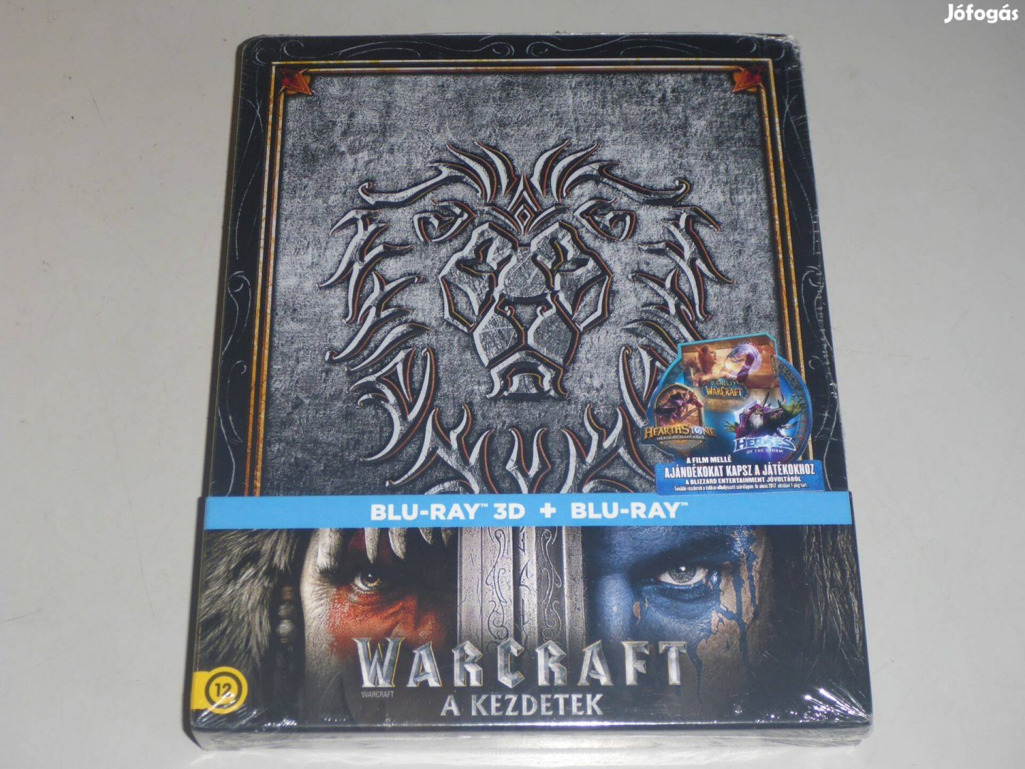 Warcraft: A kezdetek 3D+2D-limitált, fémdobozos vált.(steelbook)blu-ra