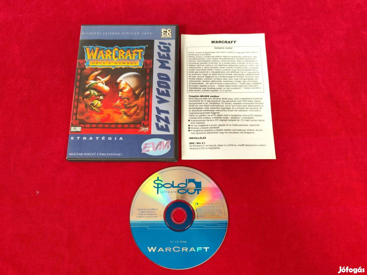 Warcraft Orcs Humans PC CD