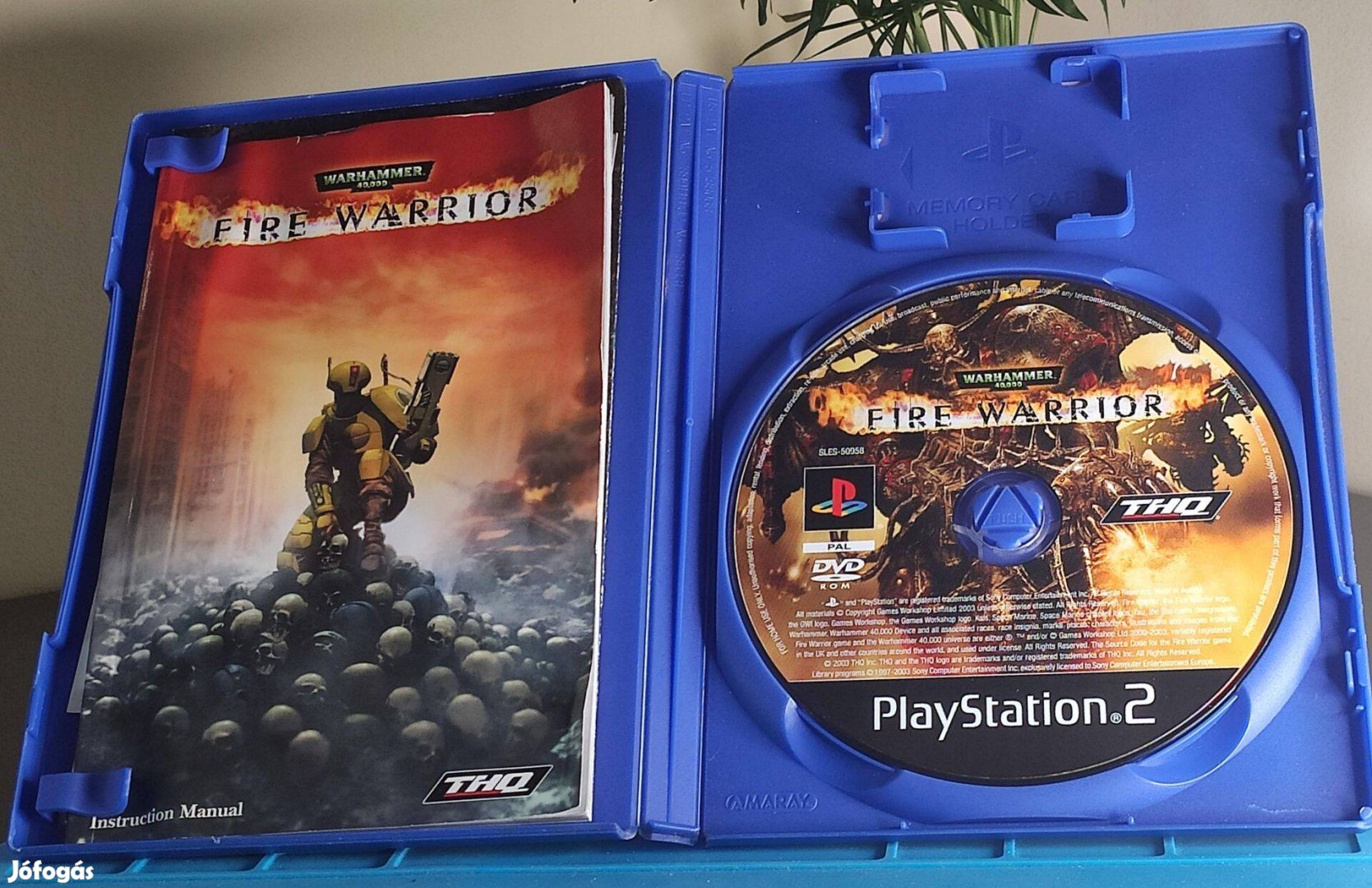 Warhammer 40,000 Fire Warrior Playstation 2 (PS2) játék