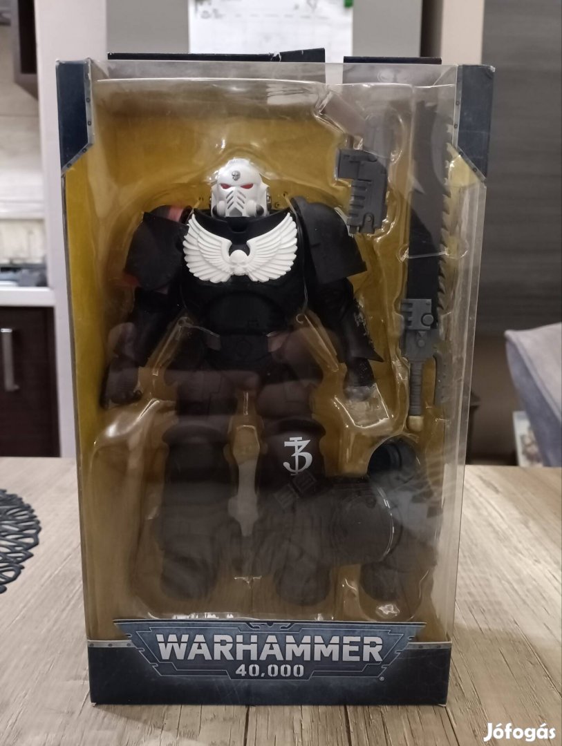 Warhammer 40k Raven Guard Veteran Sergeant Space Marine figura 