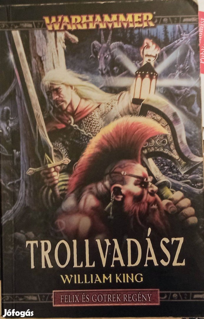 Warhammer King Trollvadász könyv