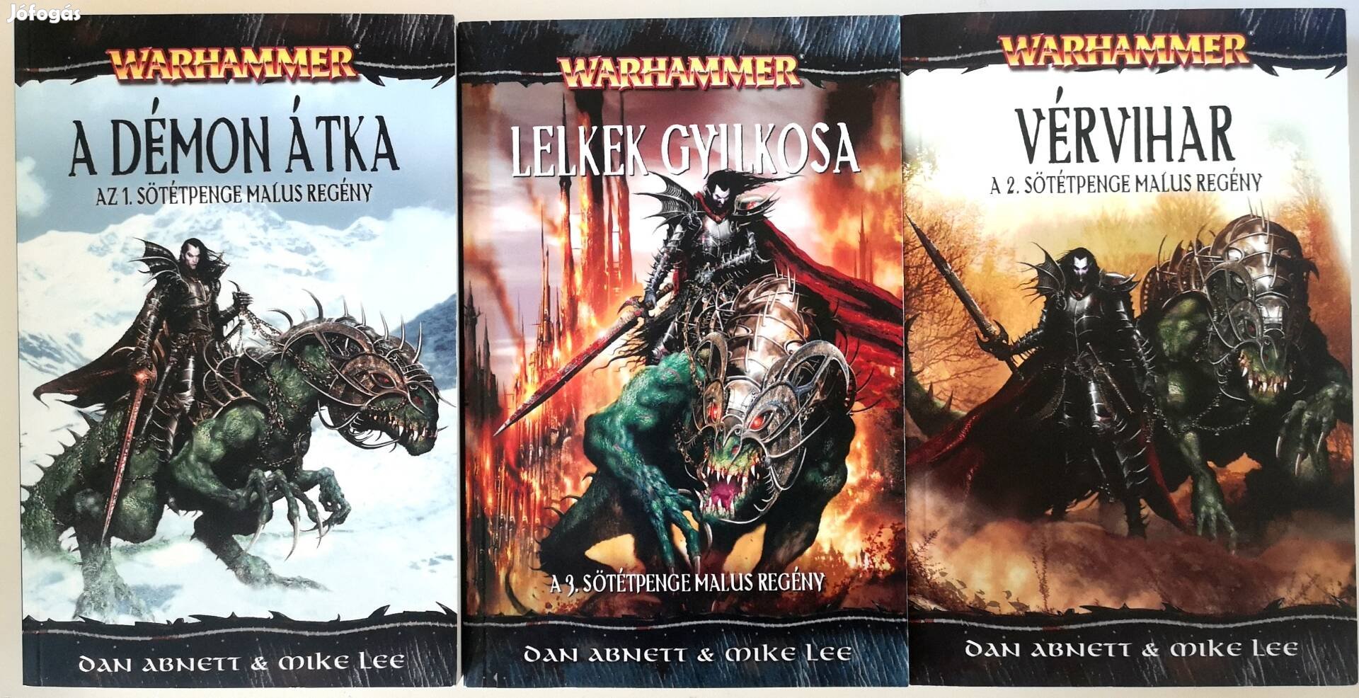 Warhammer Sötétpenge Malus könyvek