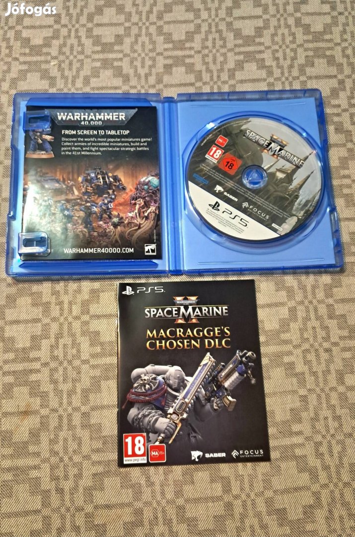 Warhammer Space Marine II PS5 játék